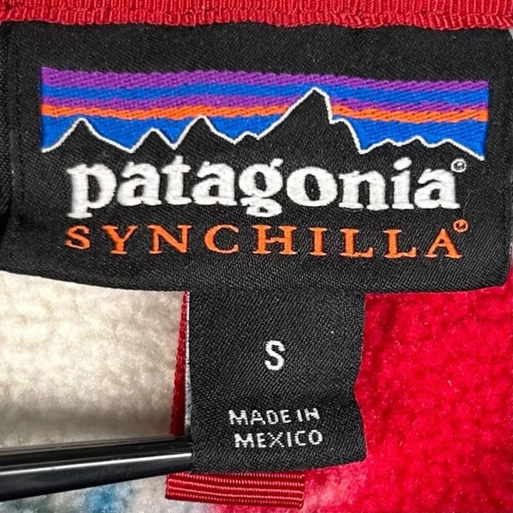 Patagonia Synchilla Size Small Snap T Fleece Jacket Women - Picture 7 of 8